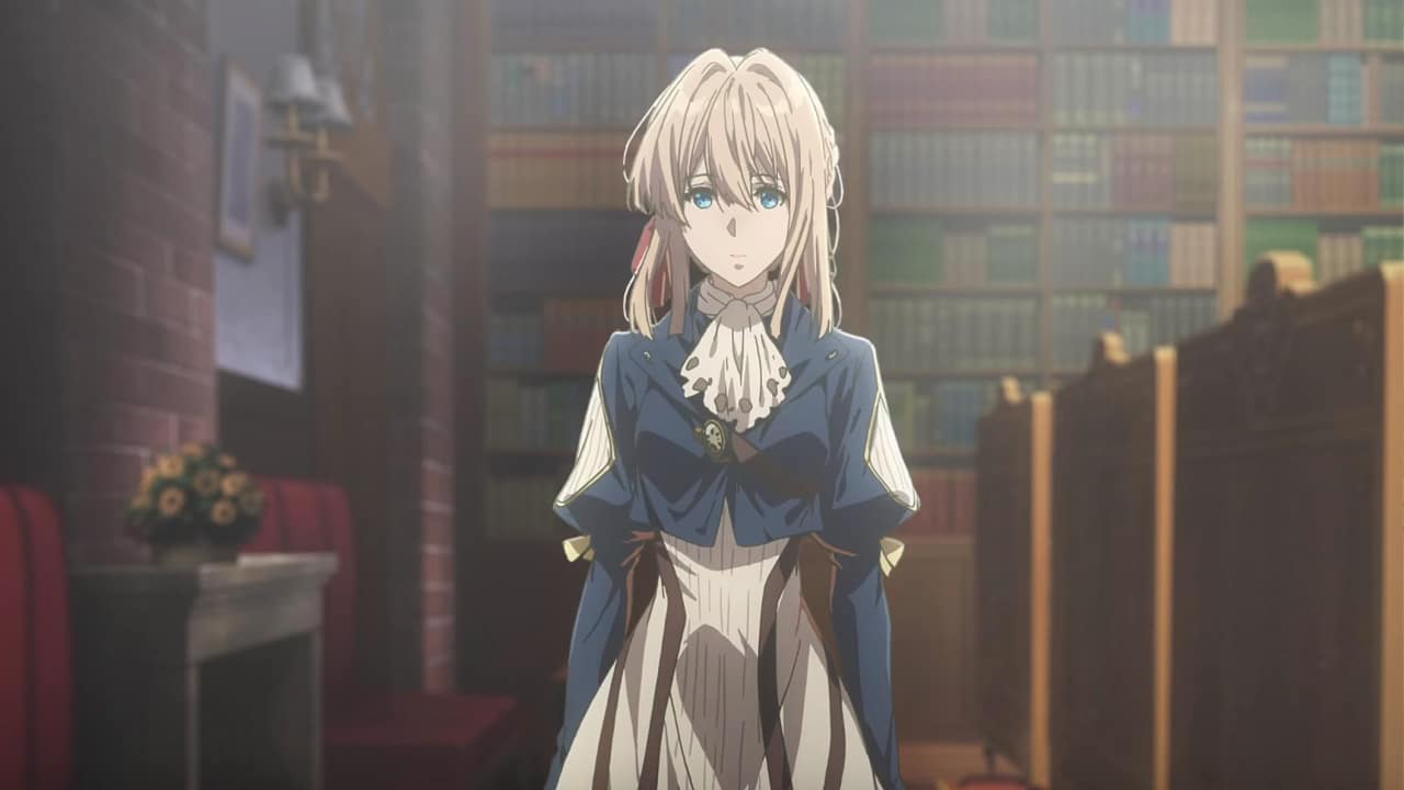 Violet in Violet Evergarden