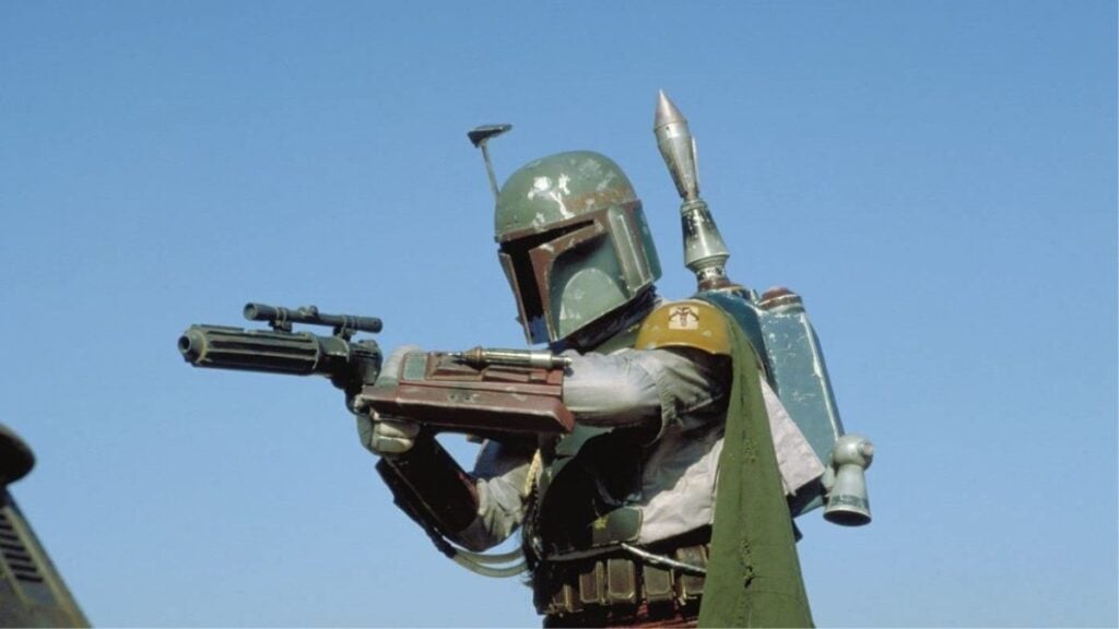 Boba Fett in Star Wars: Return of the Jedi (1983).