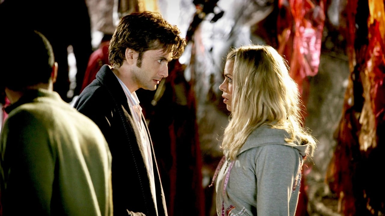 Billie Piper and David Tennant in Doctor Who (2005)