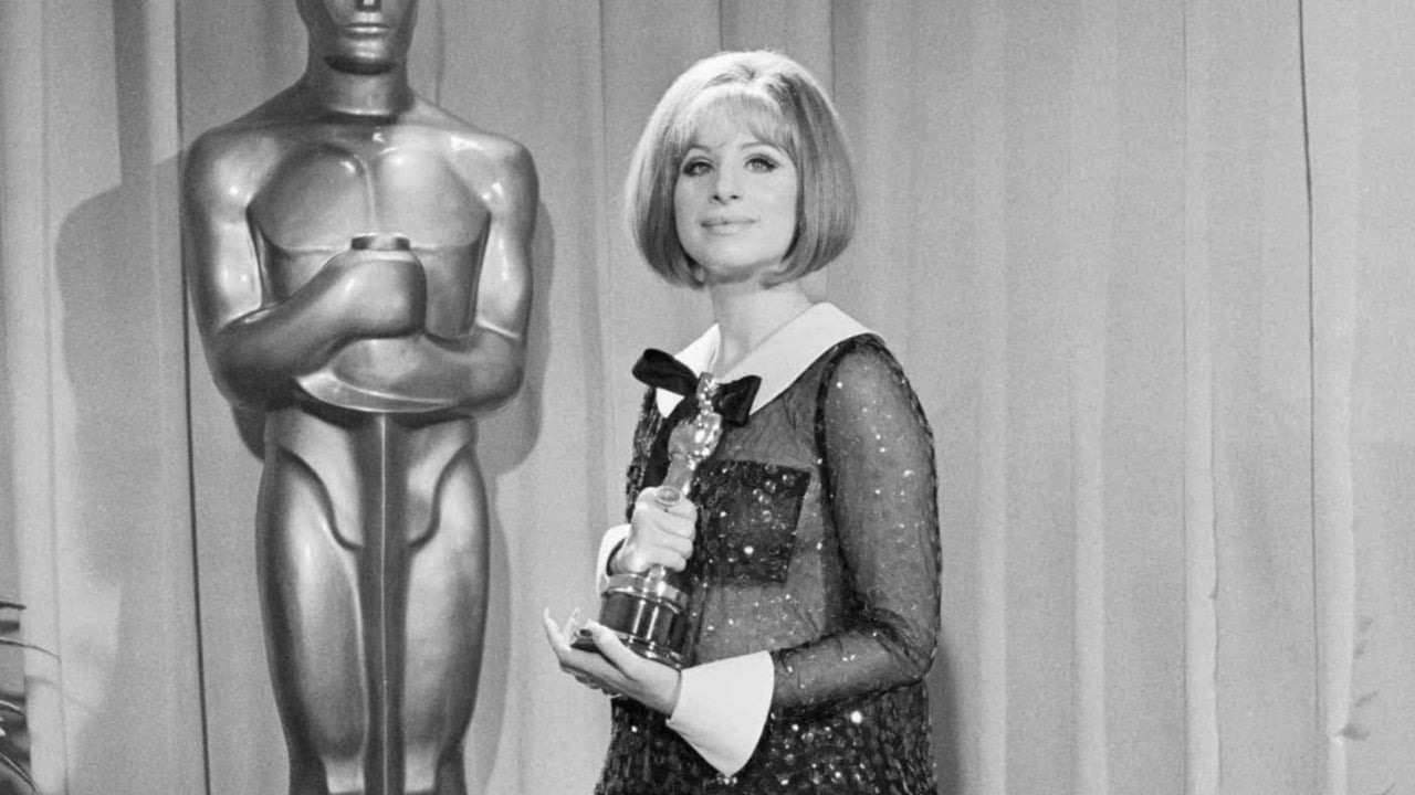 Barbra Streisand 1969 Oscar win