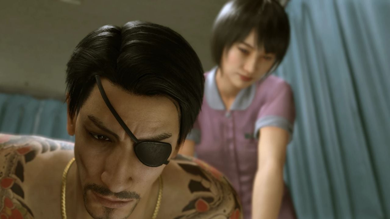 Goro Majima and Makoto.