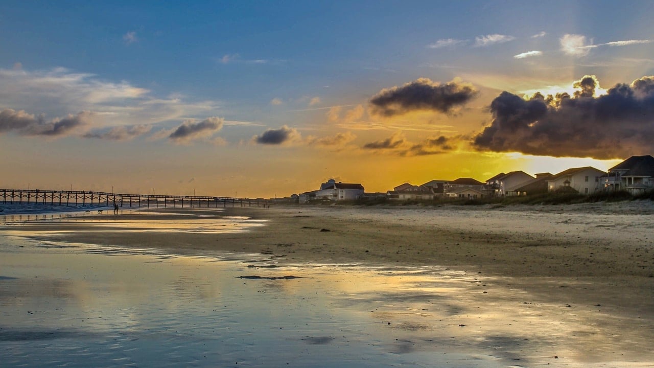 Oak Island Beach, North Carolina