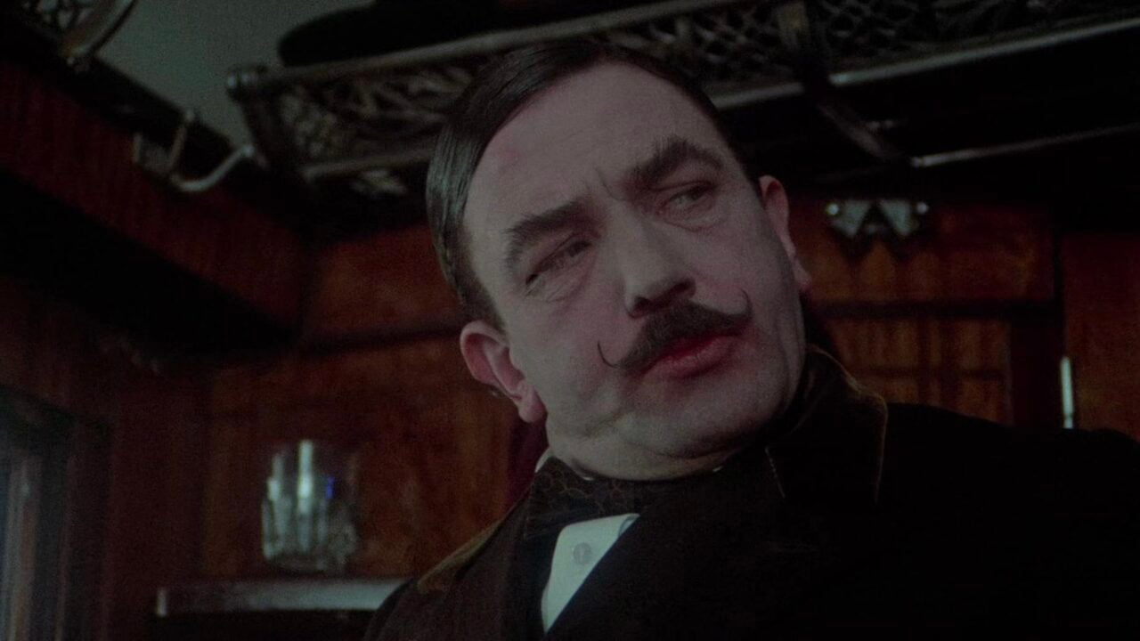 Albert Finney in Murder on the Orient Express (1974)