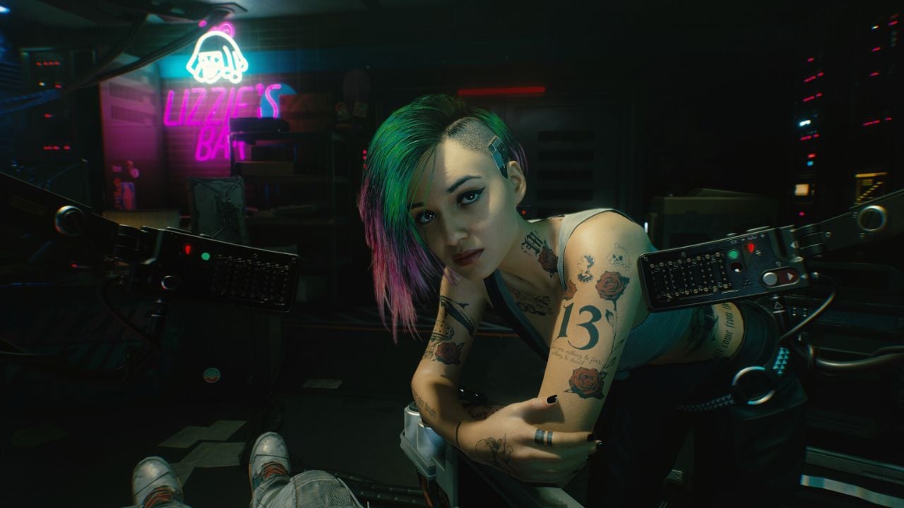 Judy in Cyberpunk 2077. video game romances