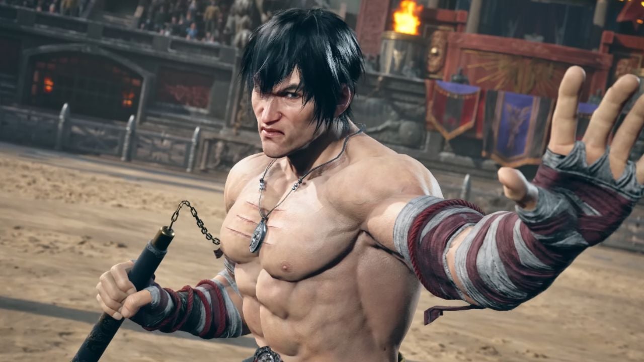 Marshall Law from his character reveal trailer for Tekken 8.