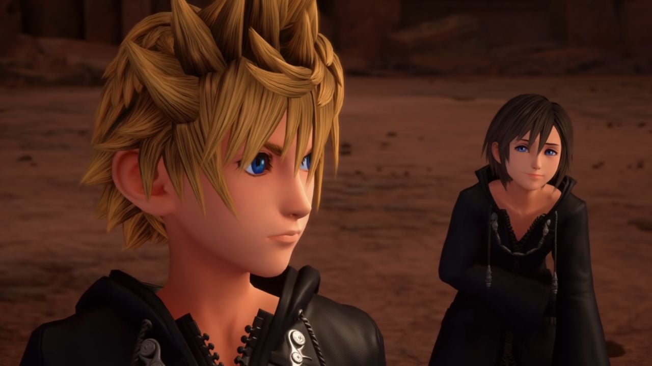 Roxas and Xion in Kingdom Hearts 3/Kingdom Hearts III.