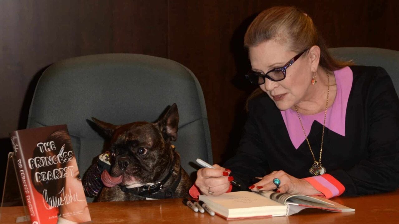 Carrie Fisher and Gary Fisher