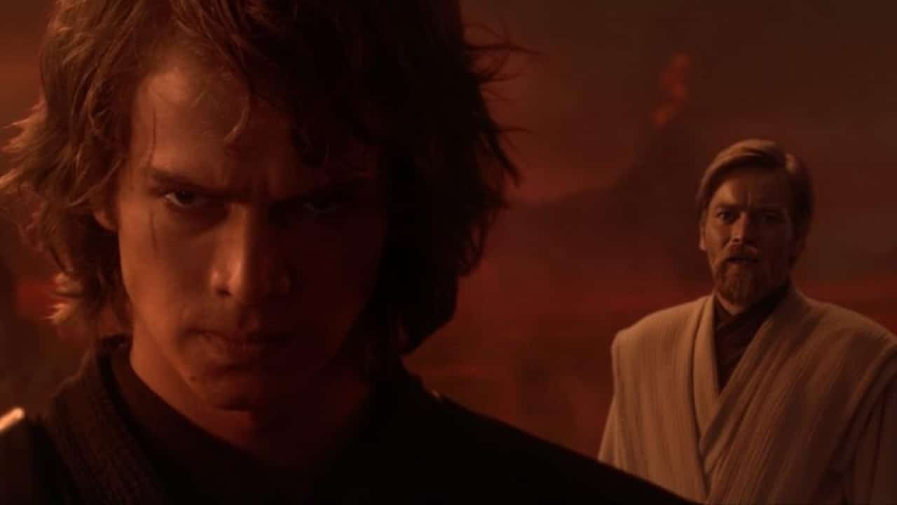 Star Wars Revenge of the Sith Ewan McGregor, Hayden Christensen