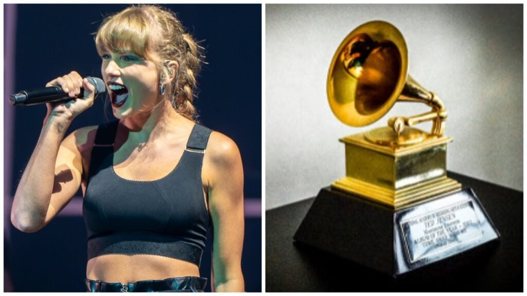 Taylor Swift breaks Grammy record