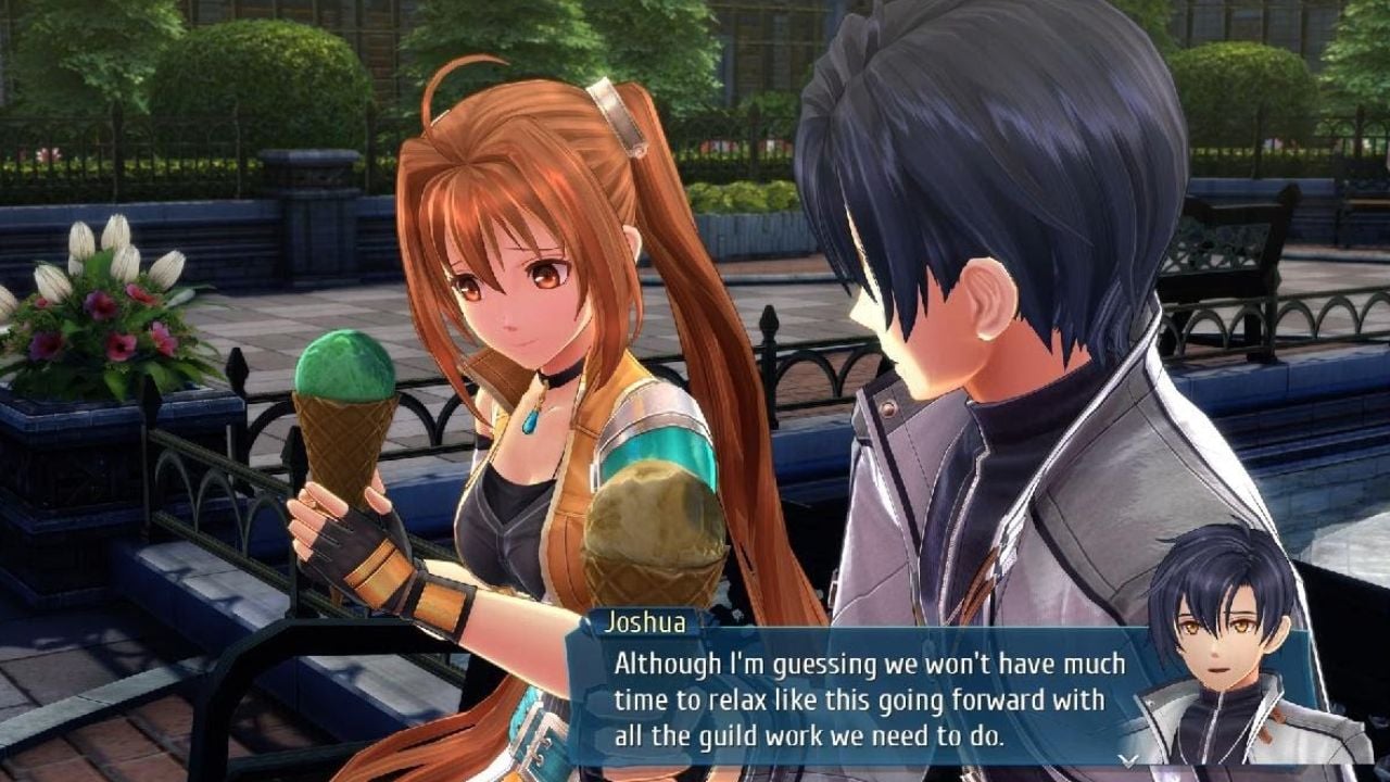 The Legend of Heroes still featuring Estelle and Joshua.