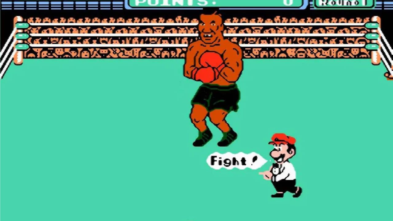 Mike Tyson as depicted in Mike Tyson's Punch-Out!! on NES