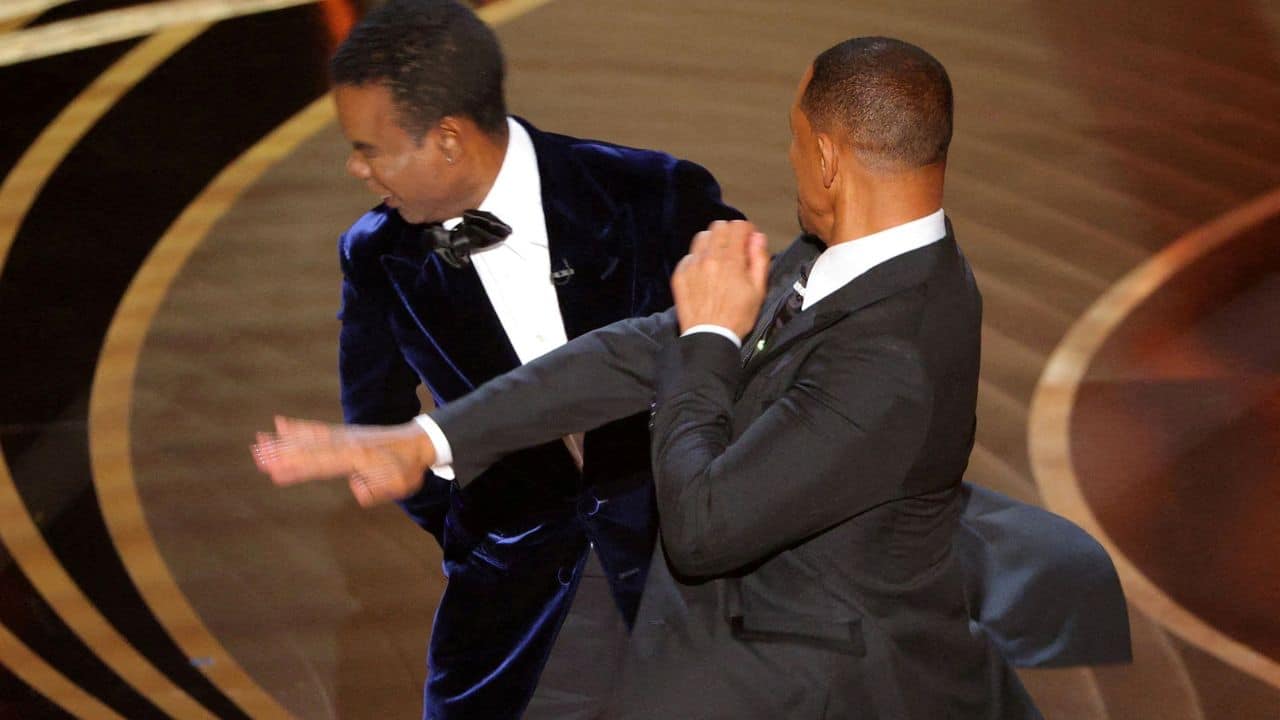 Will Smith Slapping Chris Rock