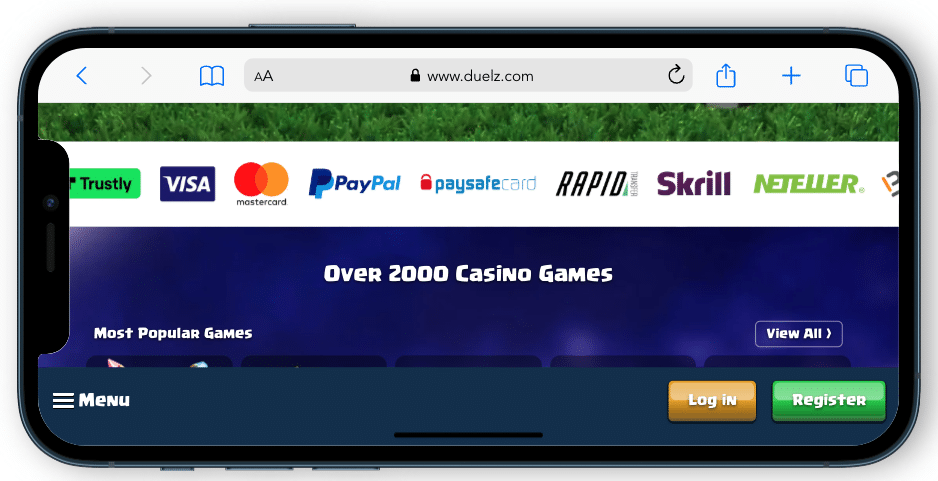 Dulez Casino Payment Methods