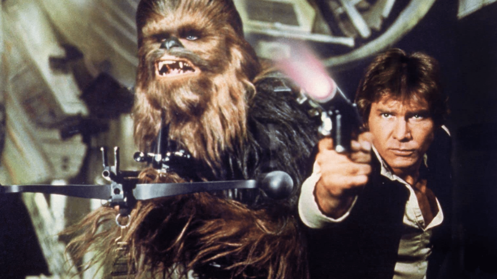 A New Hope Han Solo Chewbacca Harrison Ford Peter Mayhew