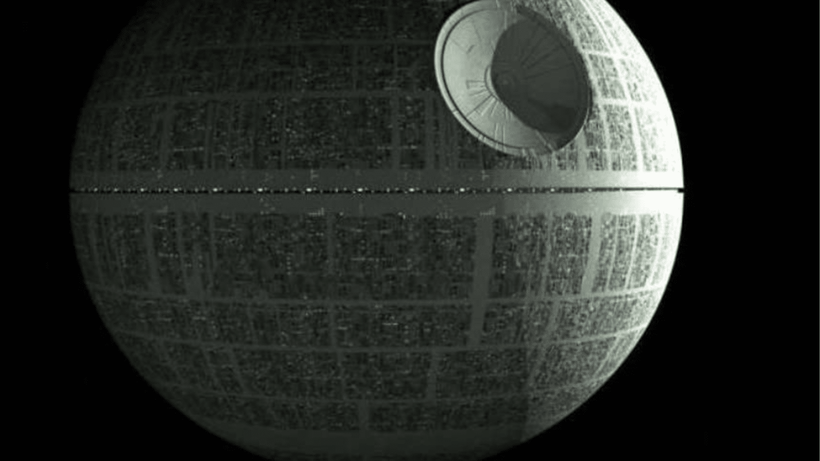 A New Hope That's No Moon Death Star