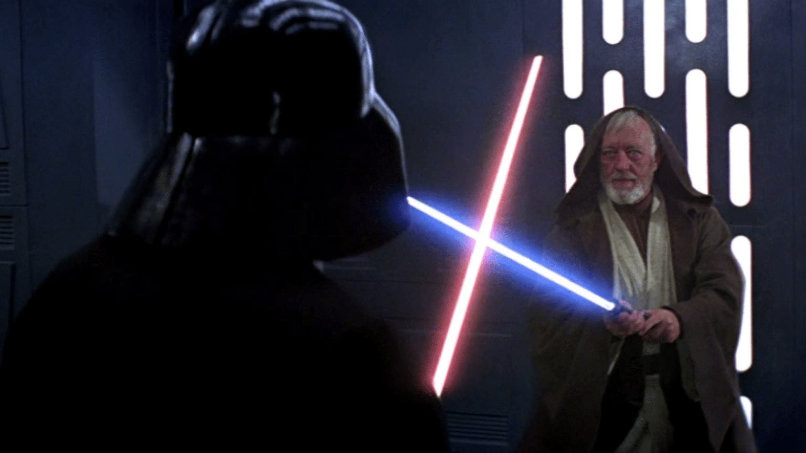 A New Hope Obi-Wan Kenobi vs. Darth Vader Alec Guinness David Prowse