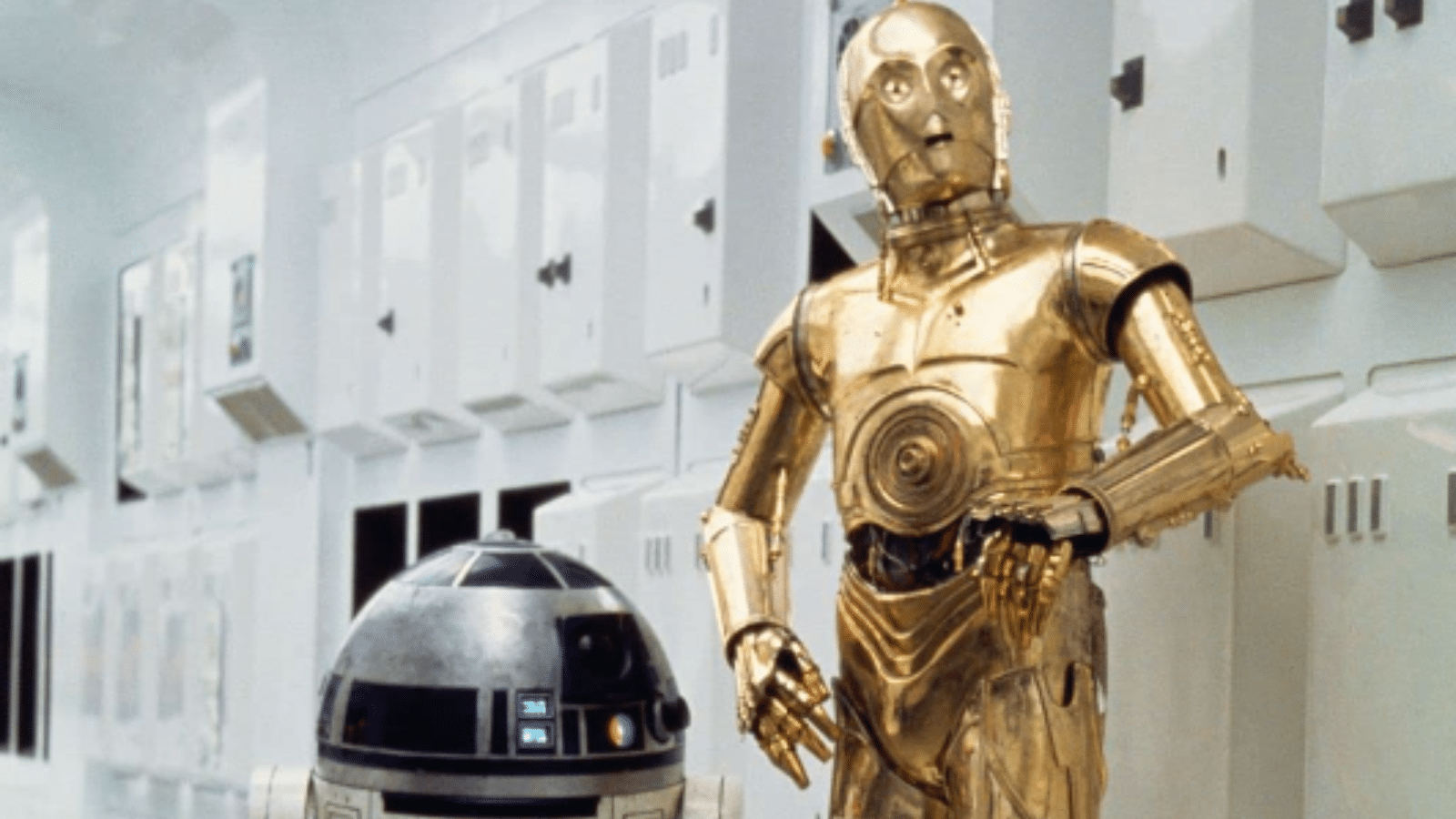 A New Hope C-3PO and R2-D2 Anthony Daniels Kenny Baker